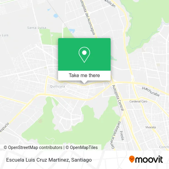 Escuela Luis Cruz Martinez map