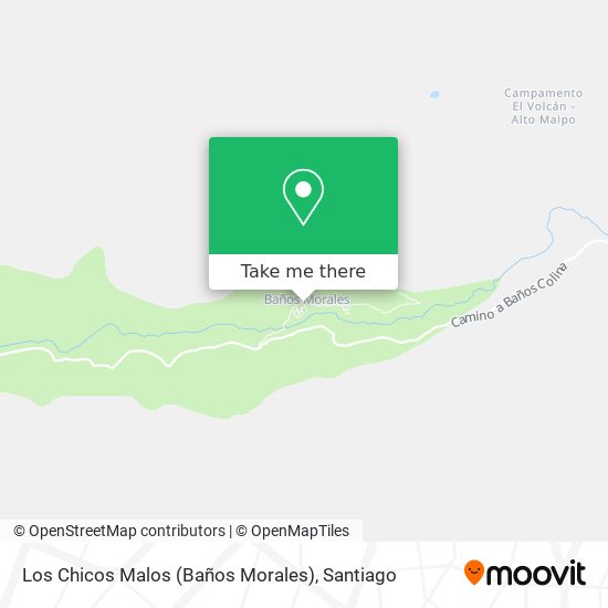 Los Chicos Malos (Baños Morales) map