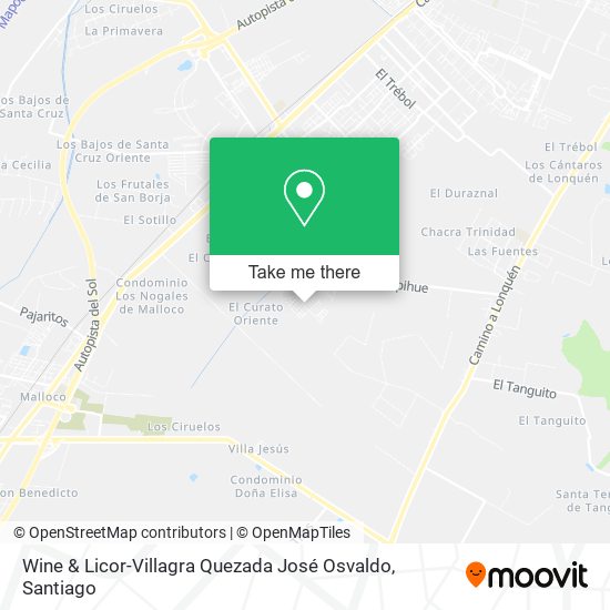 Mapa de Wine & Licor-Villagra Quezada José Osvaldo