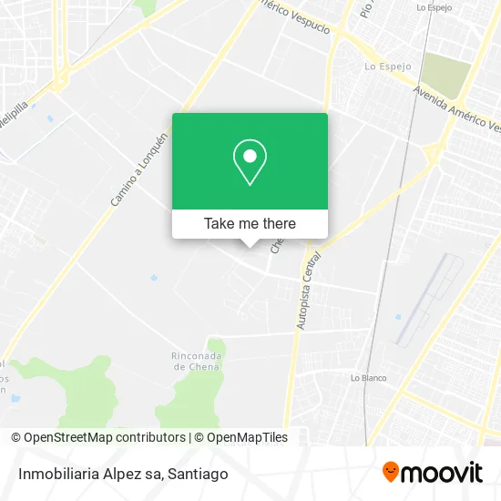 Inmobiliaria Alpez sa map