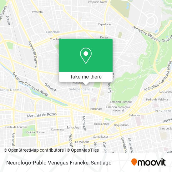 Mapa de Neurólogo-Pablo Venegas Francke