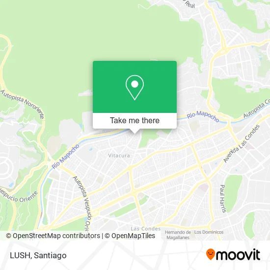 LUSH map