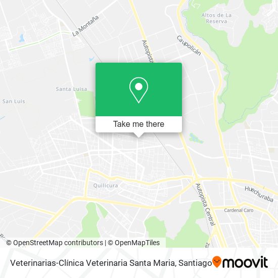 Veterinarias-Clínica Veterinaria Santa Maria map