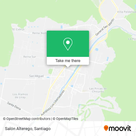 Salón Alterego map