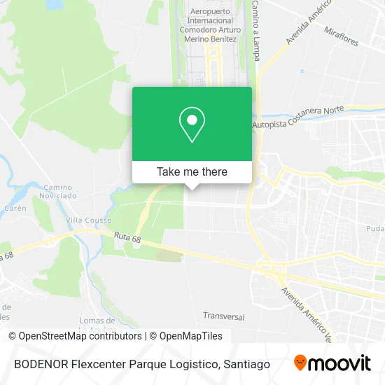 BODENOR Flexcenter Parque Logistico map
