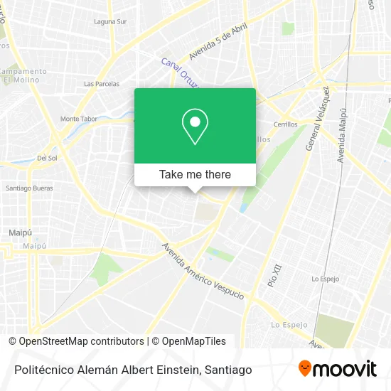 Politécnico Alemán Albert Einstein map