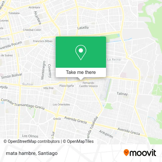 mata hambre map
