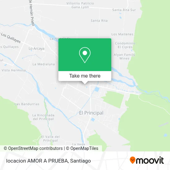 locacion AMOR A PRUEBA map