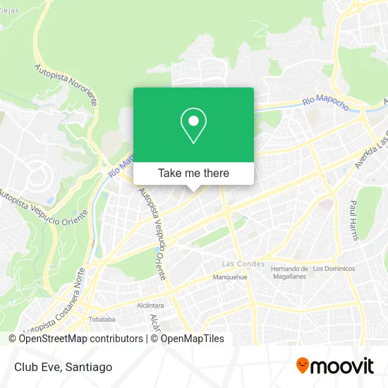 Club Eve map