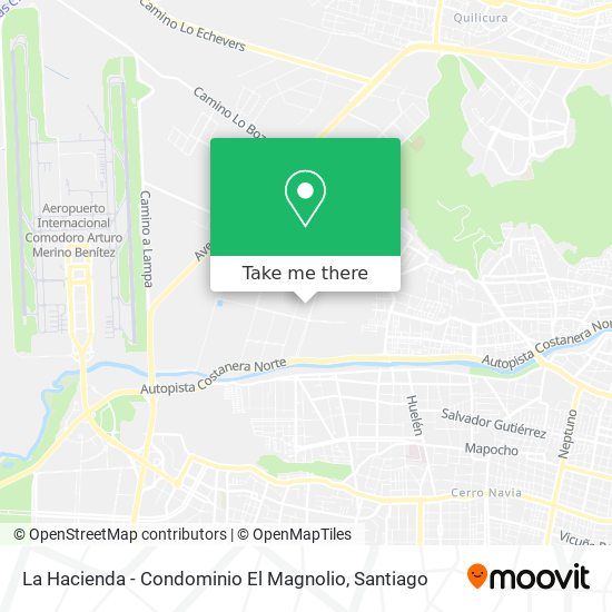 La Hacienda - Condominio El Magnolio map