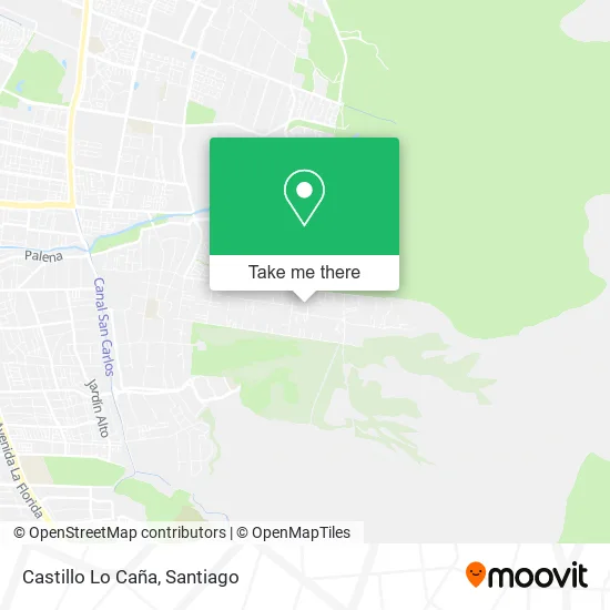 Castillo Lo Caña map