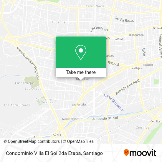 Condominio Villa El Sol 2da Etapa map