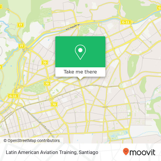 Latin American Aviation Training map