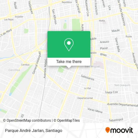 Parque André Jarlan map