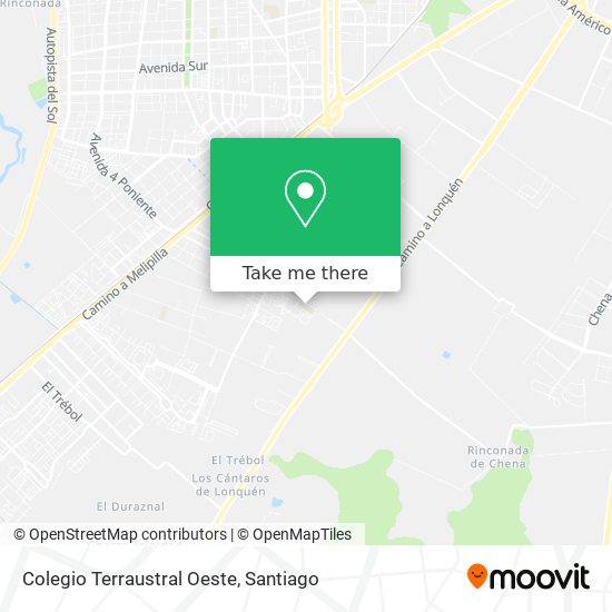Mapa de Colegio Terraustral Oeste