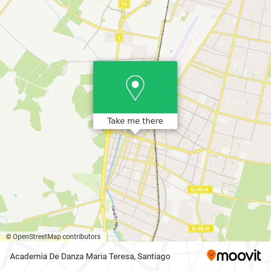 Academia De Danza Maria Teresa map