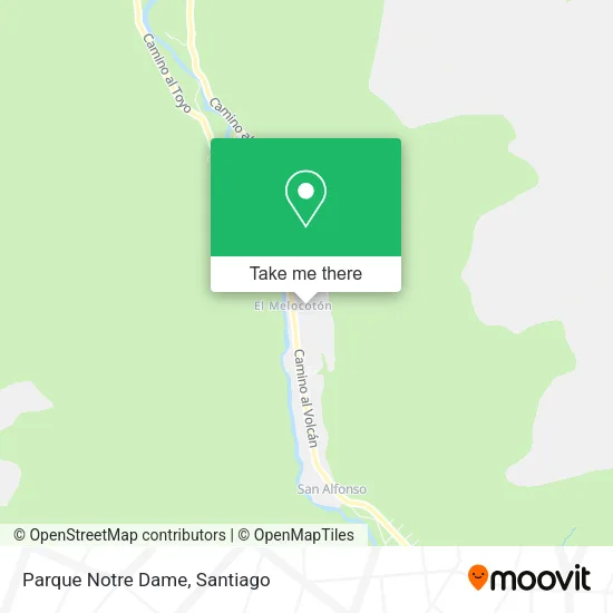 Parque Notre Dame map