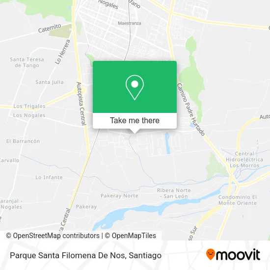 Parque Santa Filomena De Nos map