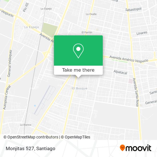 Monjitas 527 map