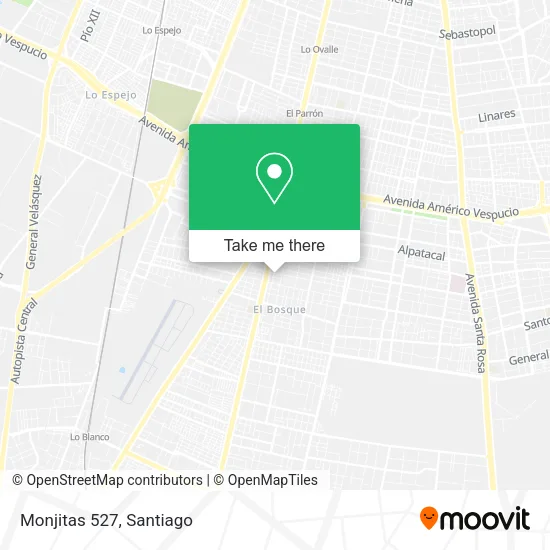 Monjitas 527 map