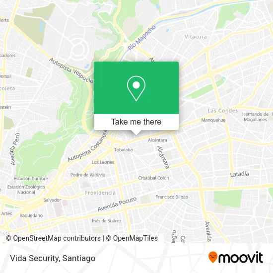 Vida Security map