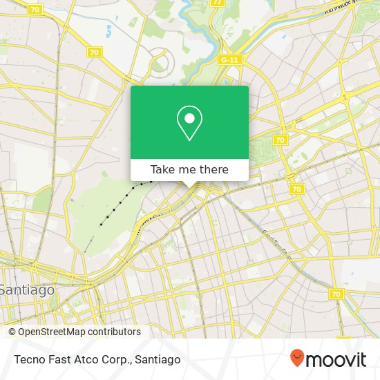 Tecno Fast Atco Corp. map