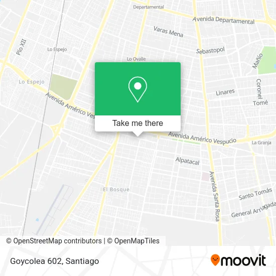 Goycolea 602 map