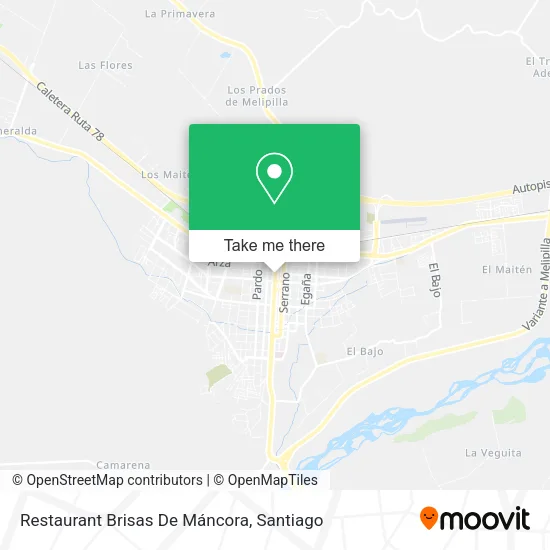 Restaurant Brisas De Máncora map