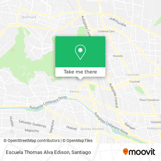 Escuela Thomas Alva Edison map
