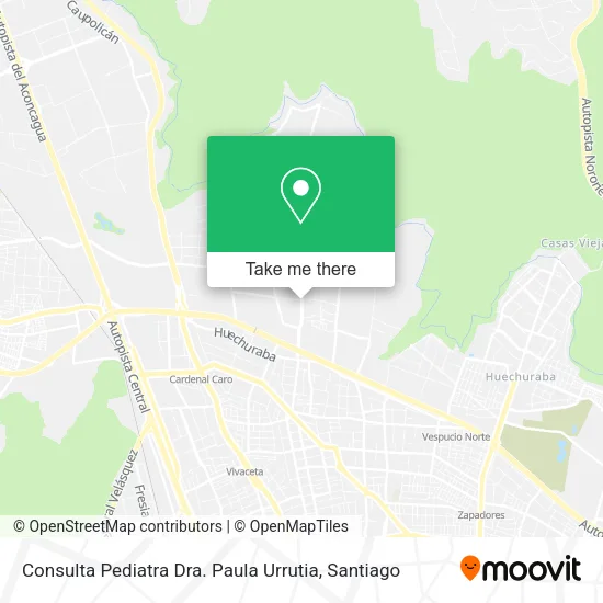 Consulta Pediatra Dra. Paula Urrutia map