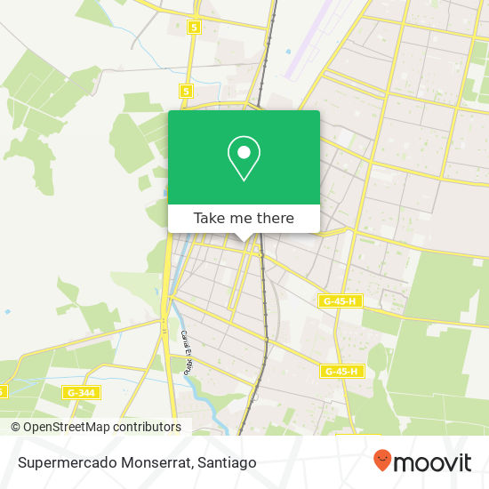 Supermercado Monserrat map