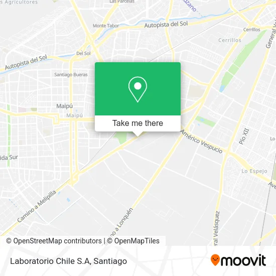 Laboratorio Chile S.A map