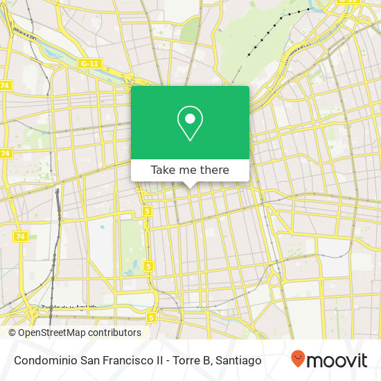 Condominio San Francisco II - Torre B map