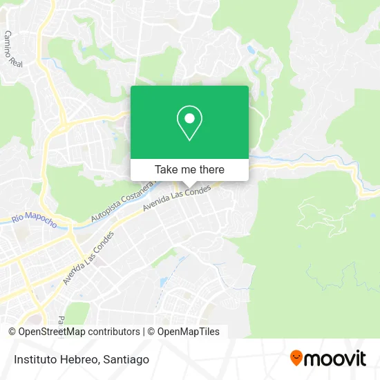 Instituto Hebreo map