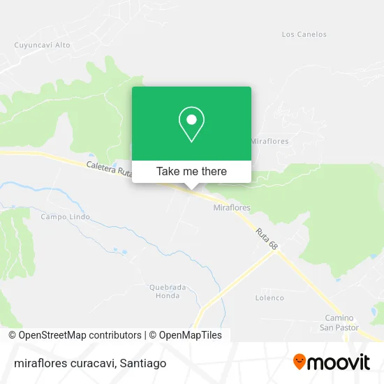 miraflores curacavi map