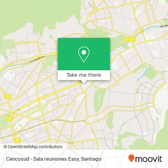 Cencosud - Sala reuniones Easy map