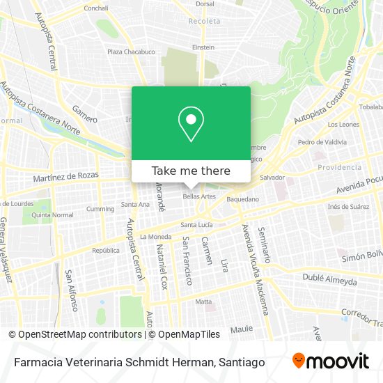 Farmacia Veterinaria Schmidt Herman map