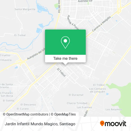 Jardin Infantil Mundo Magico map