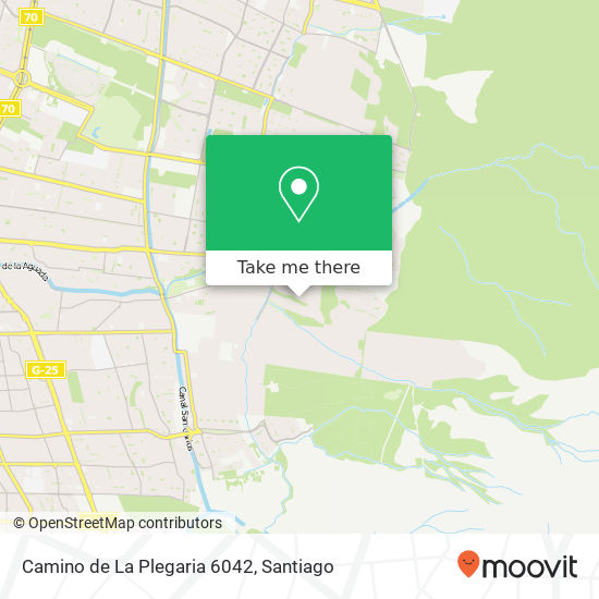 Camino de La Plegaria 6042 map
