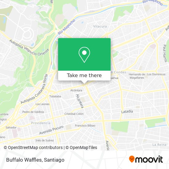 Buffalo Waffles map