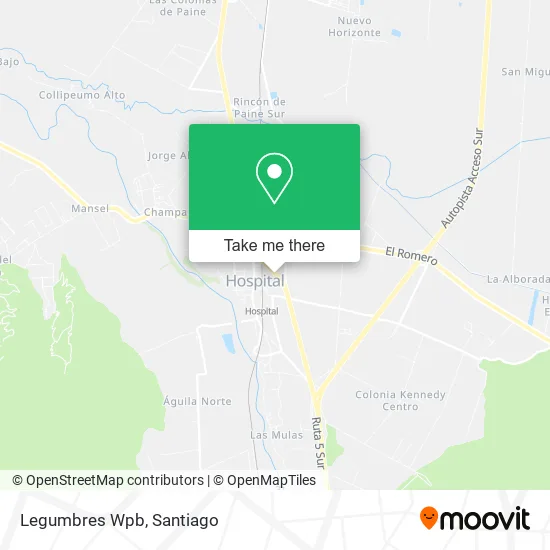 Legumbres Wpb map