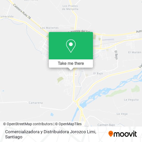 Comercializadora y Distribuidora Jorozco Limi map