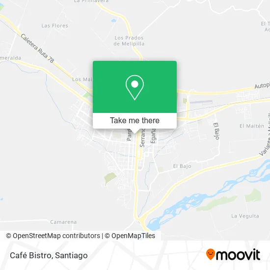 Café Bistro map
