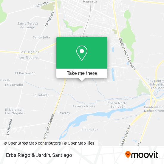 Erba Riego & Jardín map