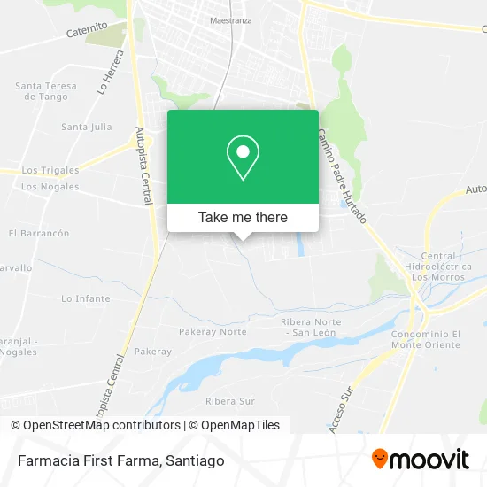 Farmacia First Farma map