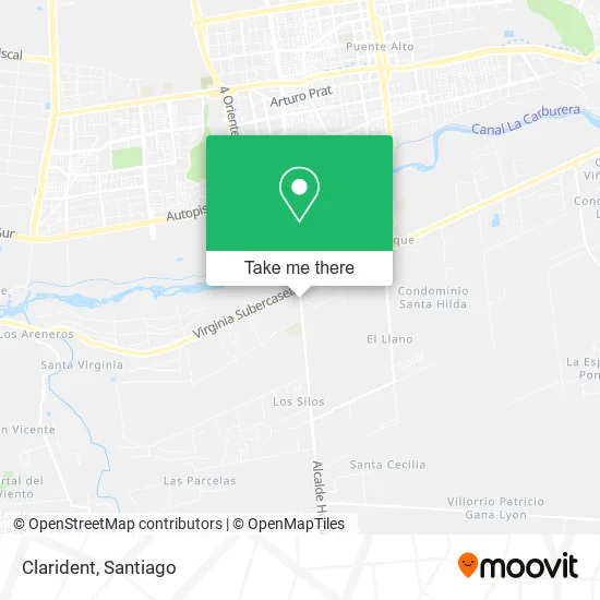 Clarident map