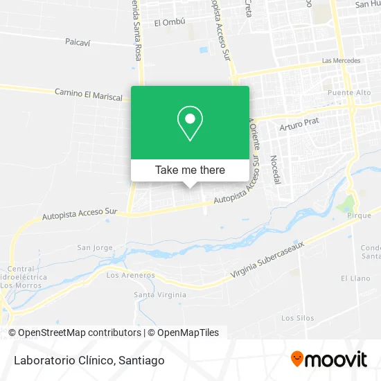 Laboratorio Clínico map
