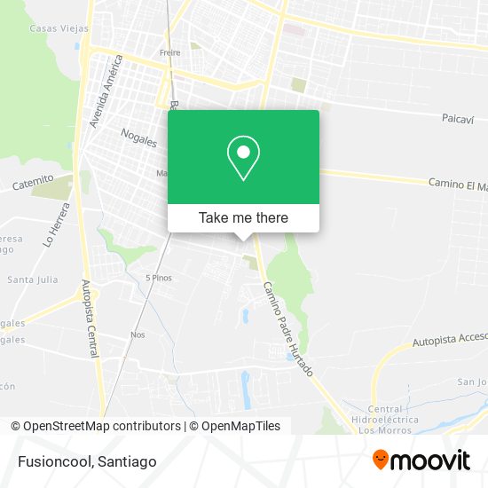 Mapa de Fusioncool