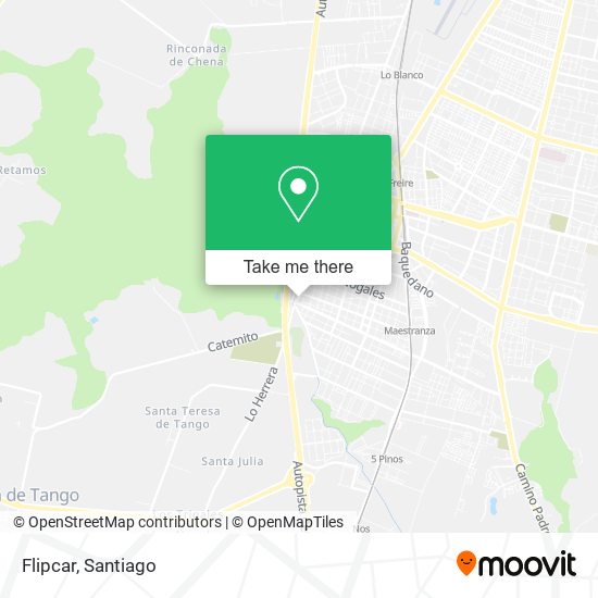 Flipcar map