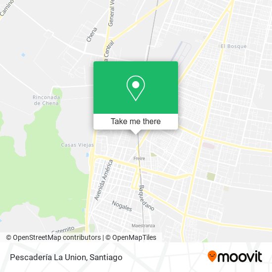 Mapa de Pescadería La Union